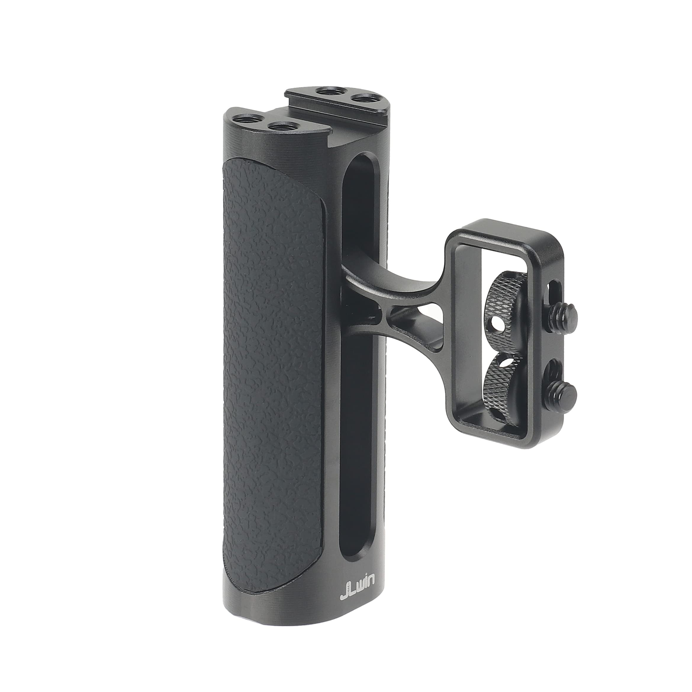 Hersmay Mini Side Handle Camera Hand Grip With 1/4"-20 Screws Stabilizer With Arri-Style Mount Screw & Cold Shoe Mount For Dslr Mirrorless Video Camera Cage