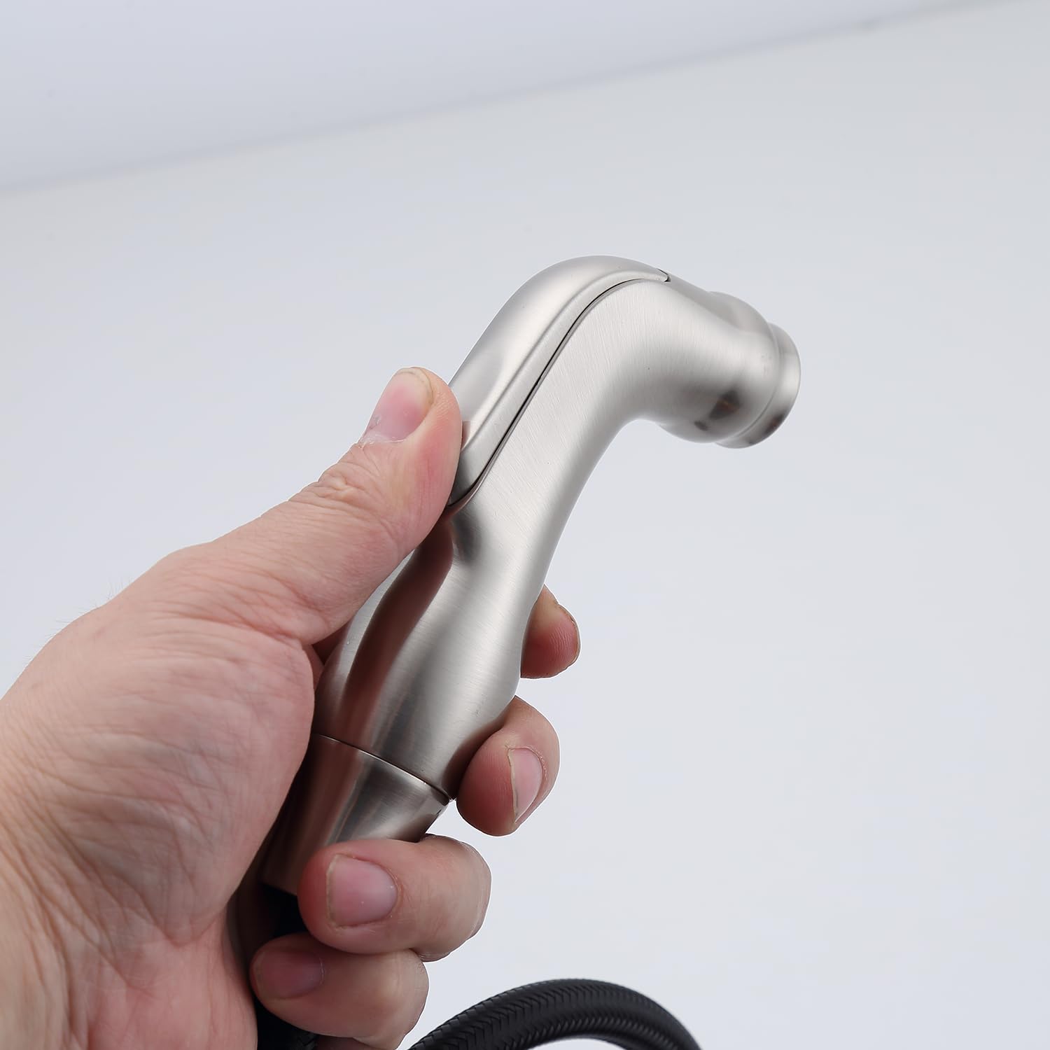 Zephyrjazz Kitchen Sink Spray Attachment For Moen Stainless Replacement Kitchen Side Spray Head And Hose Assembly, 136103Sl