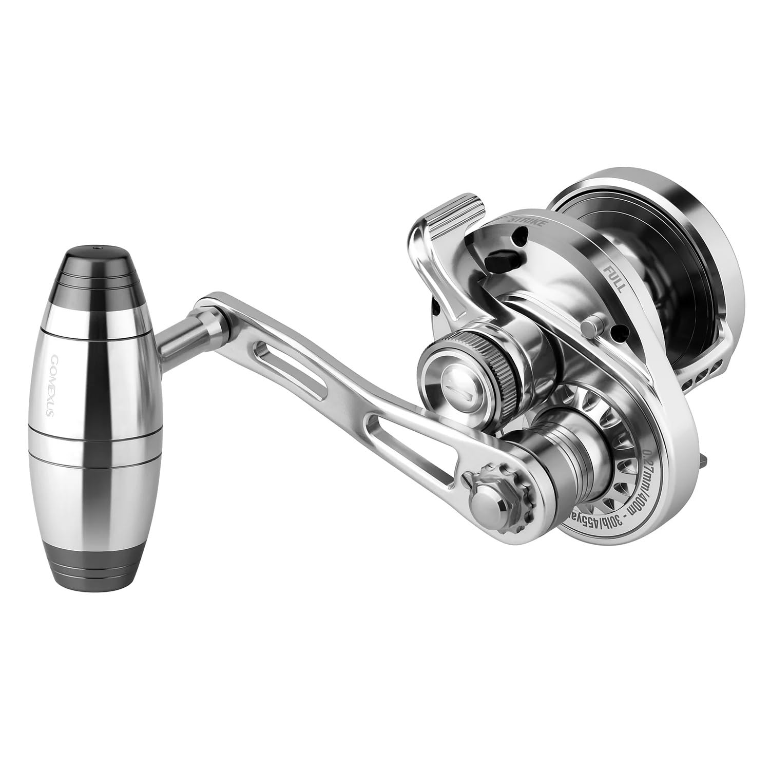 Gomexus Slow Pitch Jigging Reel Ls20 Cnc All Aircraft Grade Aluminum Body Lever Drag Conventional Reel