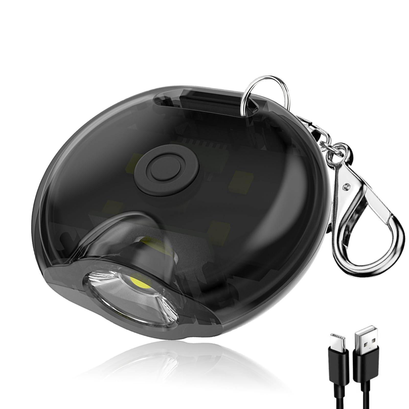 Minsk Keychain Flashlight, 200 Lumen Keychain Light, Mini Flashlight Keychain, Ipx4 Waterproof Keychain Flashlights, Mini Led Flashlight For Camping, Hiking, Outdoor Activity
