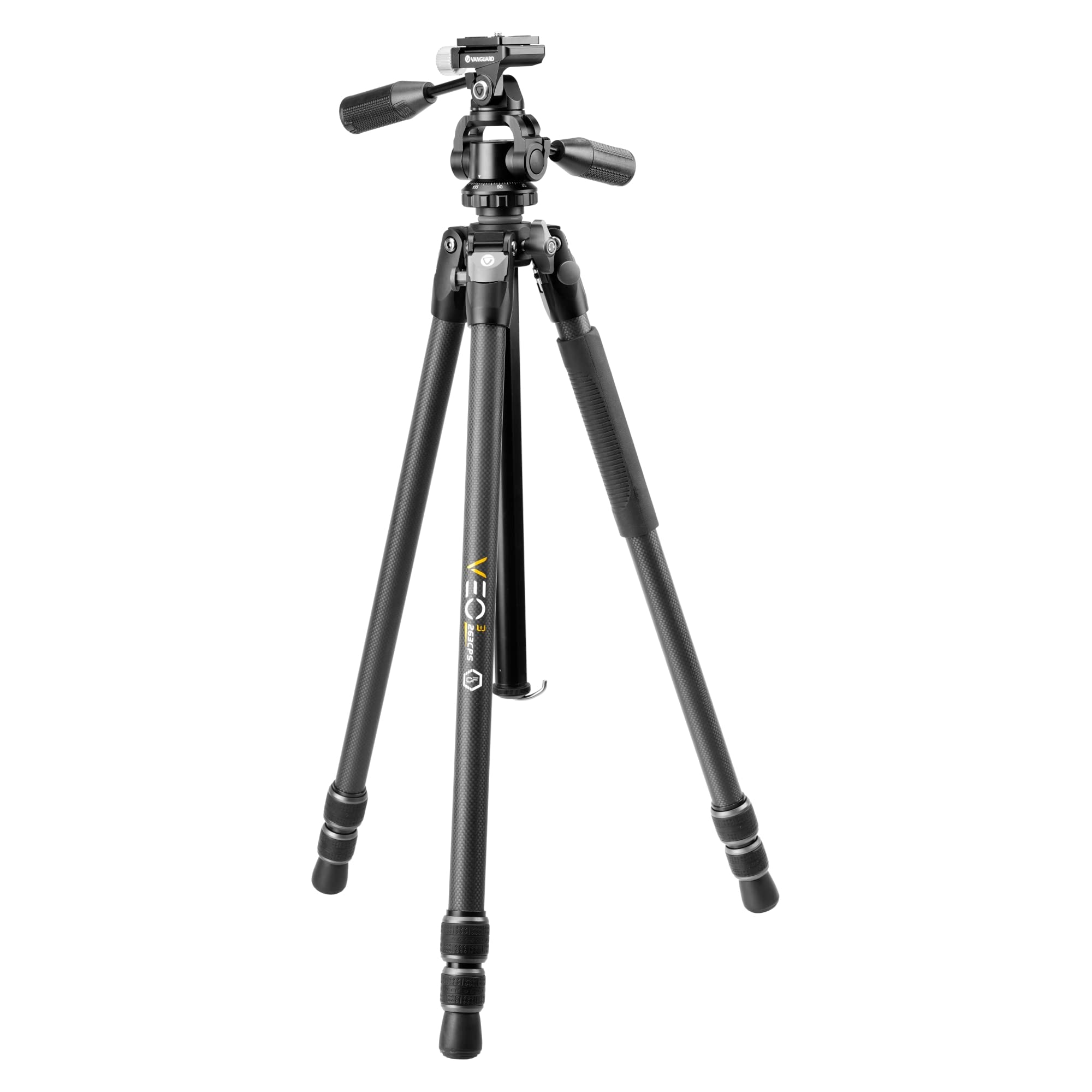 Vanguard Veo3 263Cps Carbon Fiber Tripod With Veo Ph-38S 3 Way Panhead
