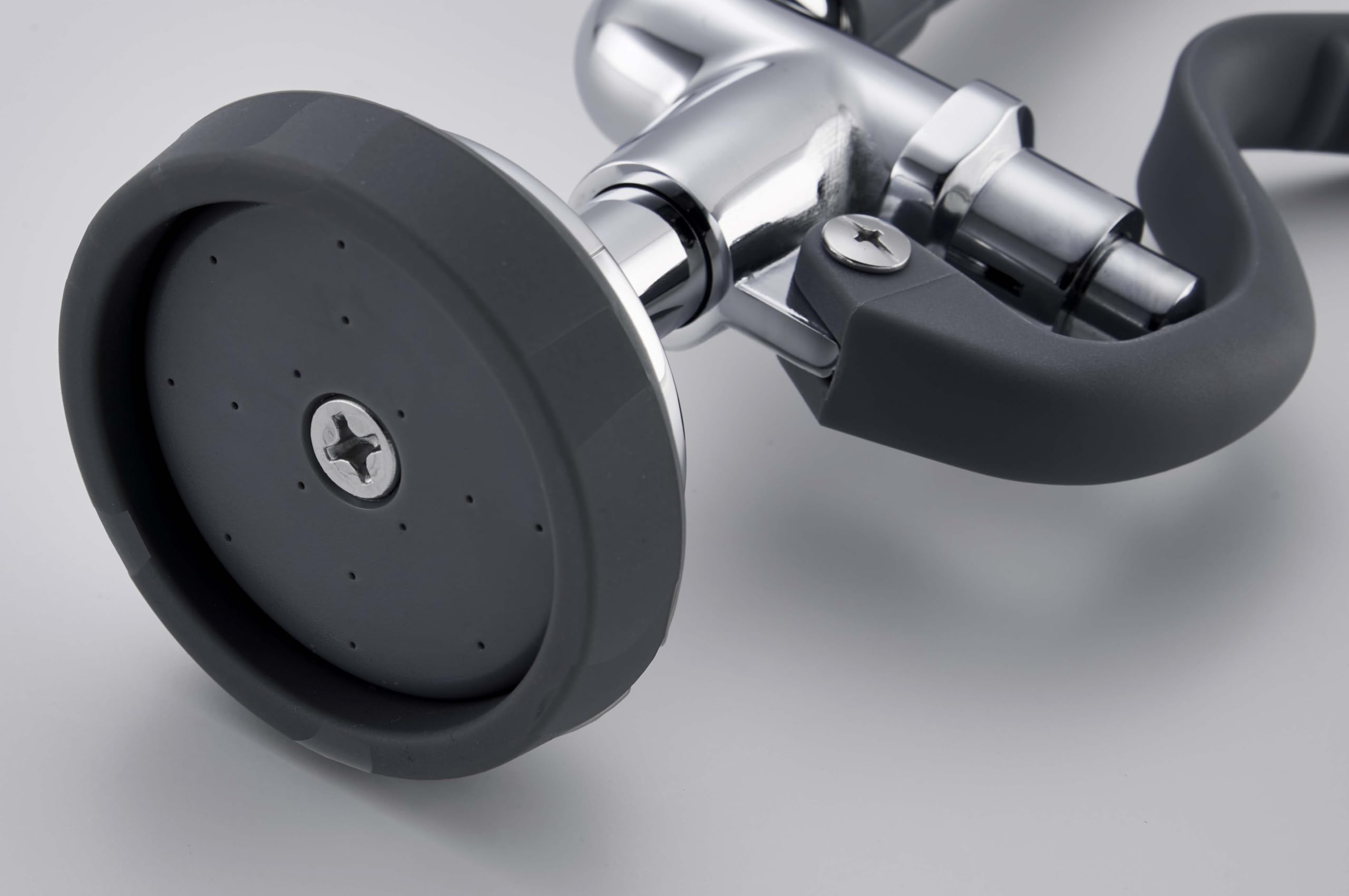 Gdyfdskin Commercial Sink Sprayer Valve Head For Pre-Rinse Kitchen Faucet, 1.42 Gpm High Pressure Dish Sprayer Nozzle Replacement Kit - Grey