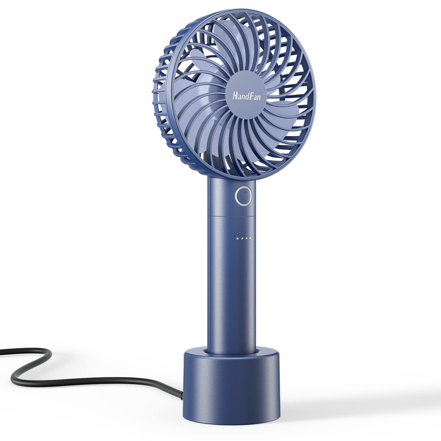 Handfan Mini Handheld Fan With Portable Charger, Rechargeable Personal Hand Fans For Women - Koospark
