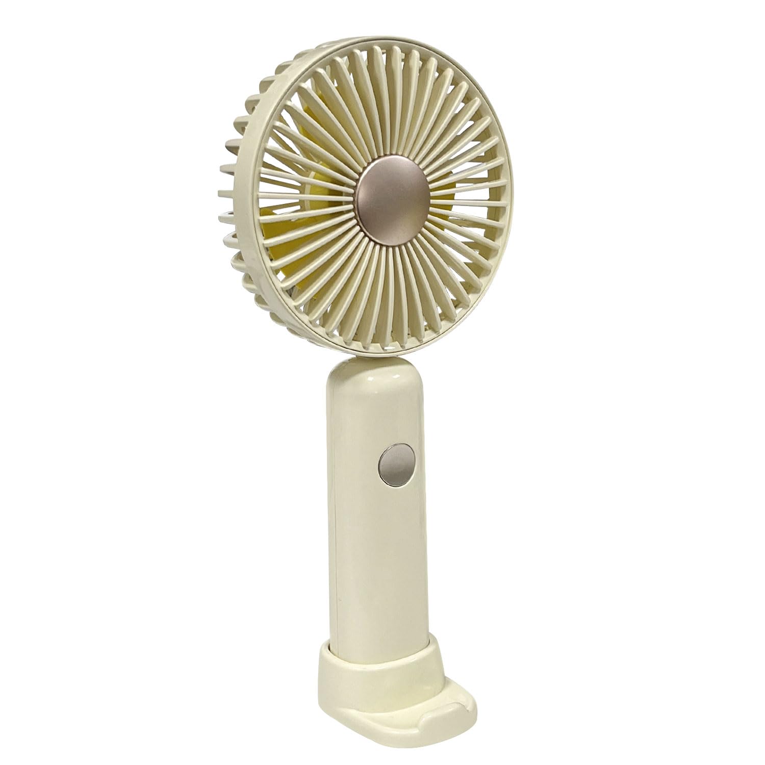 Handheld Fan, 6 Speed Personal Handheld And Desktop With Base, Lightweight Usb Rechargeable - Koospark