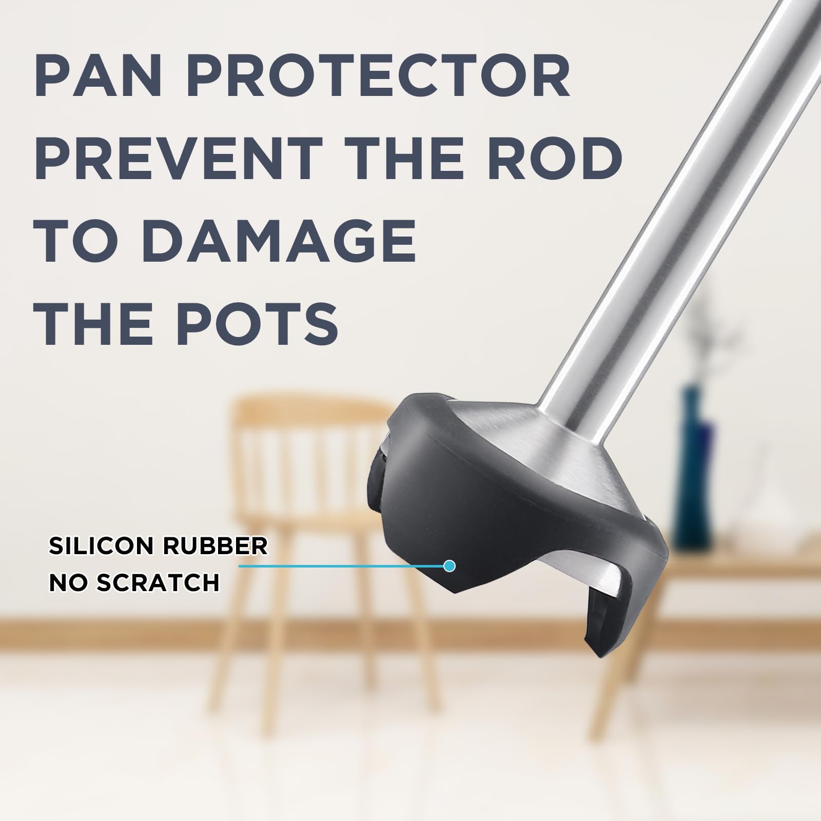 Liebe&Lecker 5 In 1 Hand Blender, Immersion Blender 8-Speed With Whisk, Milk Frother Attachments, Portable Stick Mixer For Baby Food, Smoothies & Soups. (Corded 1095)