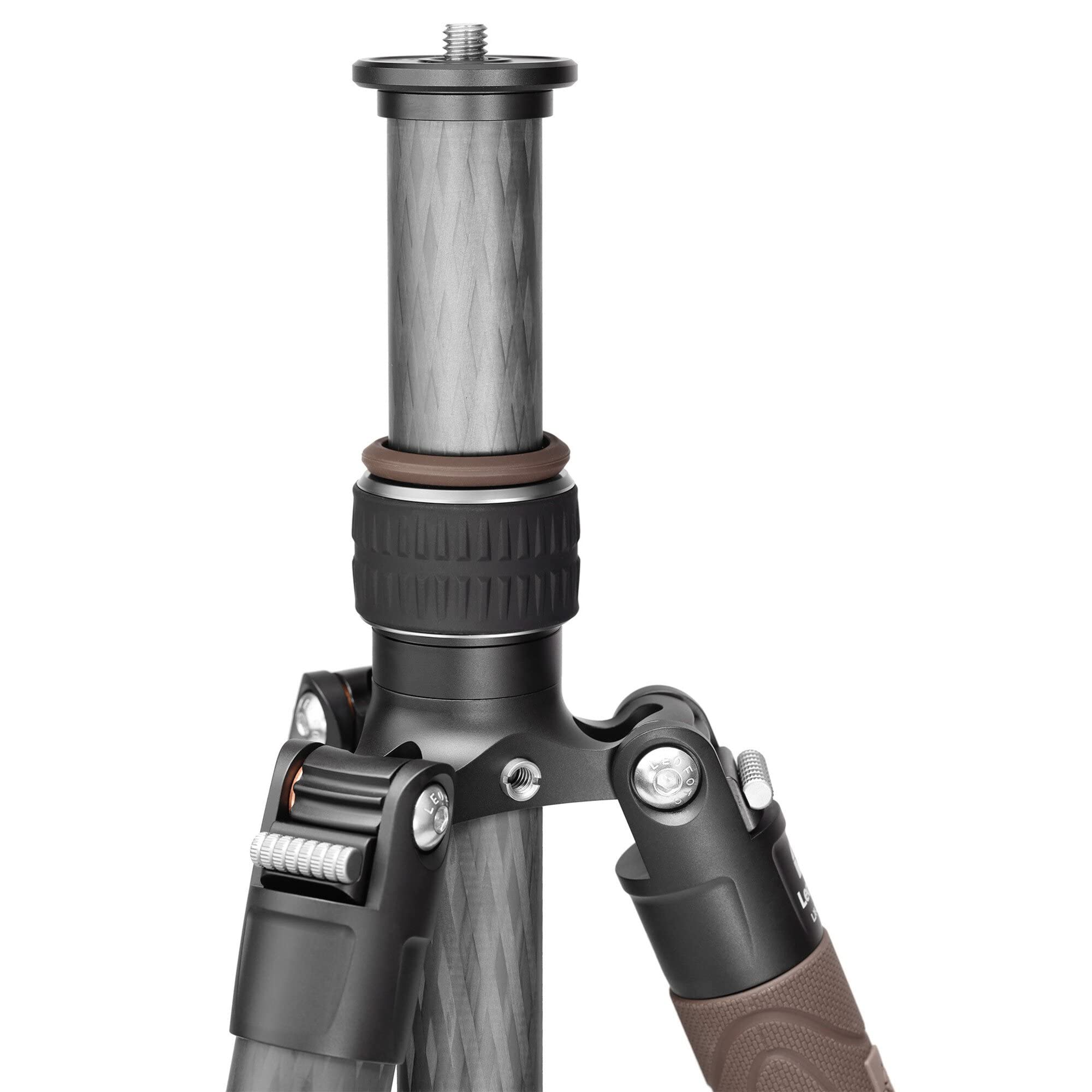 Leofoto Lx-224Ct+Xb-32Q Travel Tripod, Urban Series, Carbon Fiber, 4 Leg Sections, Portable And Lightweight, Reversible Leg And Center Column, Ball Head Set