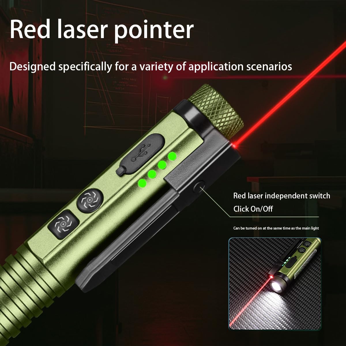 Pasiion Edc Flashlight 600Lm Rechargeable Pocket Flashlight With Side Light, Magnetic Clip & Base, Bottle Opene For Home, Camping And Emergencies
