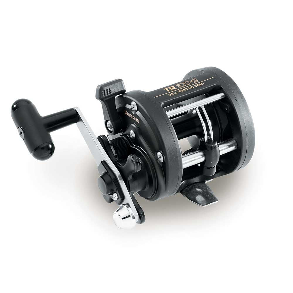 Shimano Trn 100 G Levelwind Star Drag Multiplier Fishing Reel, Right Hand, Trn100G