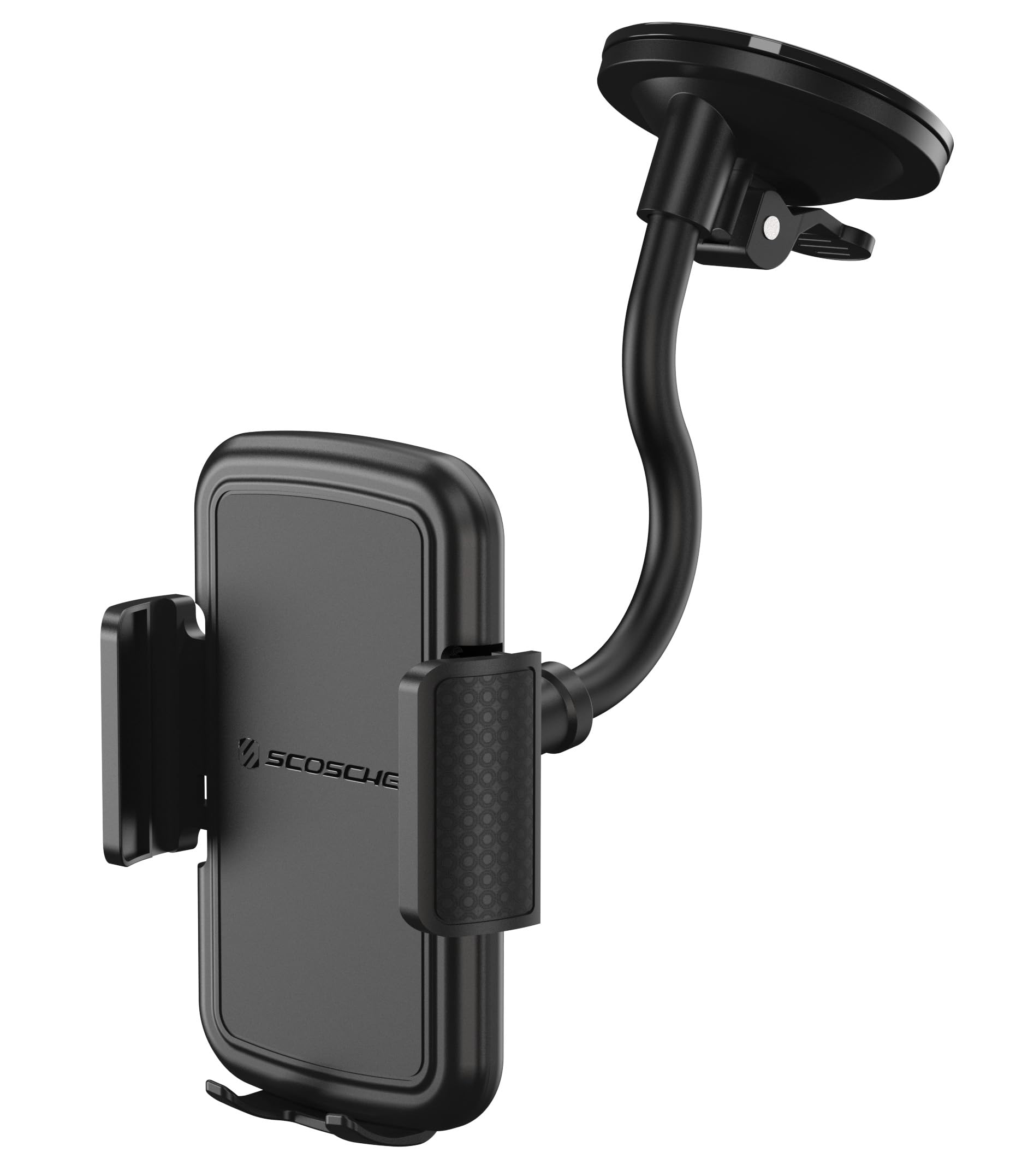 Scosche Suhvwdl-2Xces0 Universal Phone Mount, Rotatable Hands- Car Air Vent/Dashboard/Windshield Suction Cup Phone Holder Stand Compatible With Iphone 16/15/14/13/12 Series, Android (Pack Of 2)