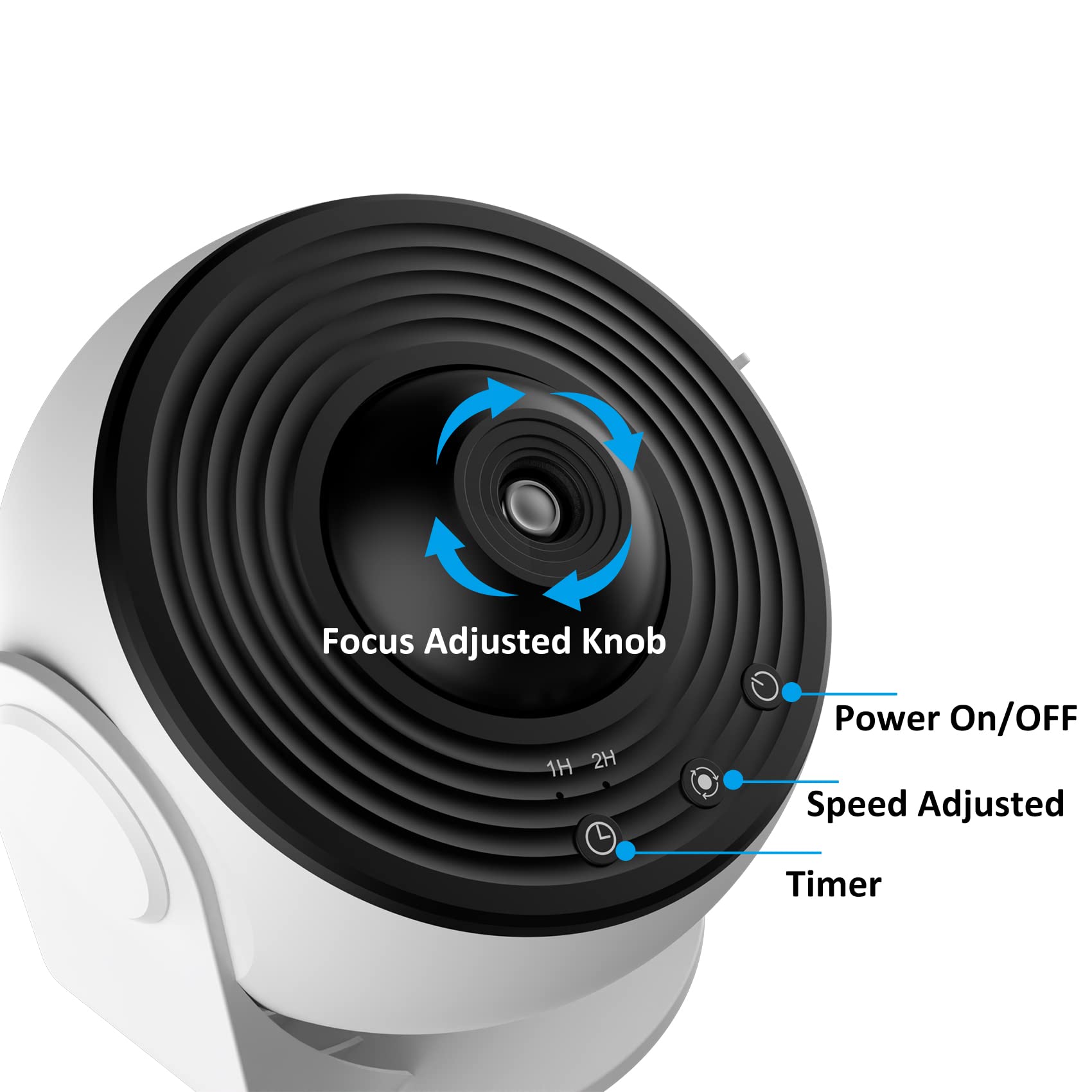 Yokgrass Star Projector, Planetarium Light Galaxy Projector, Night Light With 13 Replacement Discs, Large Projection Area, Hd Image With Solar System Constellation Moon For Kids Adults Bedroom Ceiling