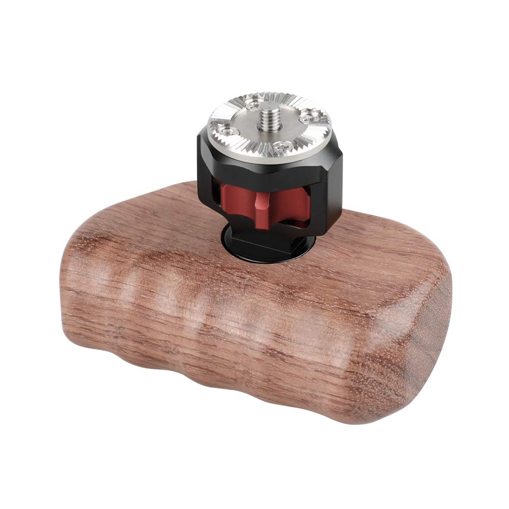 Camvate Wooden Handle Grip With Rosette Standard Accessory(Right Hand) - 1638