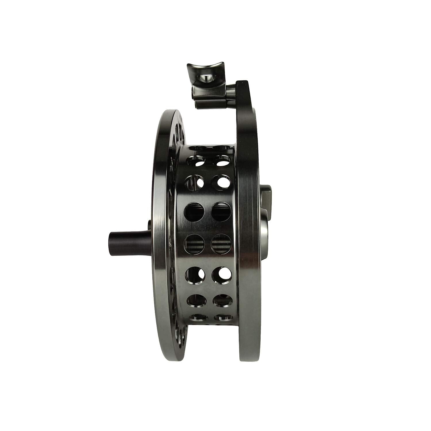 Aventik Eupheng Aventik 2Nd Generation High Reel Feet Center-Pin Floating Reel Aluminum Easy Line Through Fishing Reel