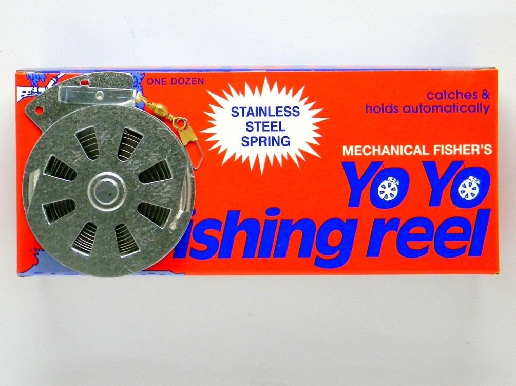 Yo Yo Reel 12 Mechanical Fisher'S Yo Yo Fishing Reels (Flat Trigger Model)