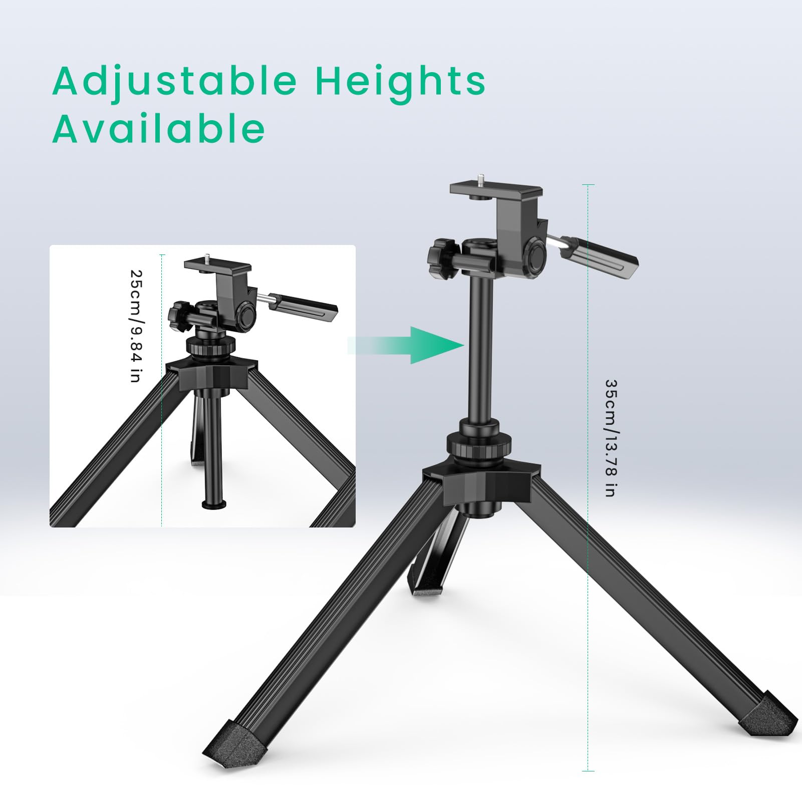 Gosky Heavy Duty Adjustable Table Top Tripod Scope Scopes Binoculars Telescope Dslr Cameras Other Device