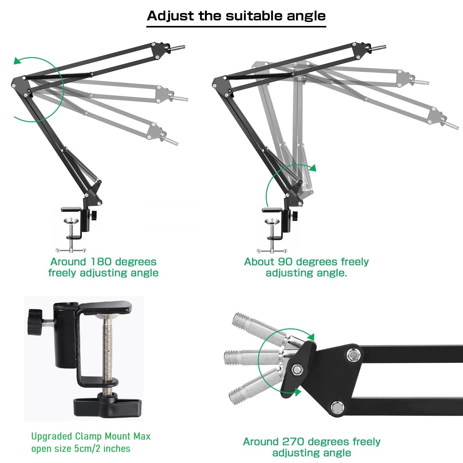 Acetaken Phone Video Stand,Overhead Camera Mount Compatible With Iphone Samsung Live Streaming,Baking,Craft,Videos,Online Lessons