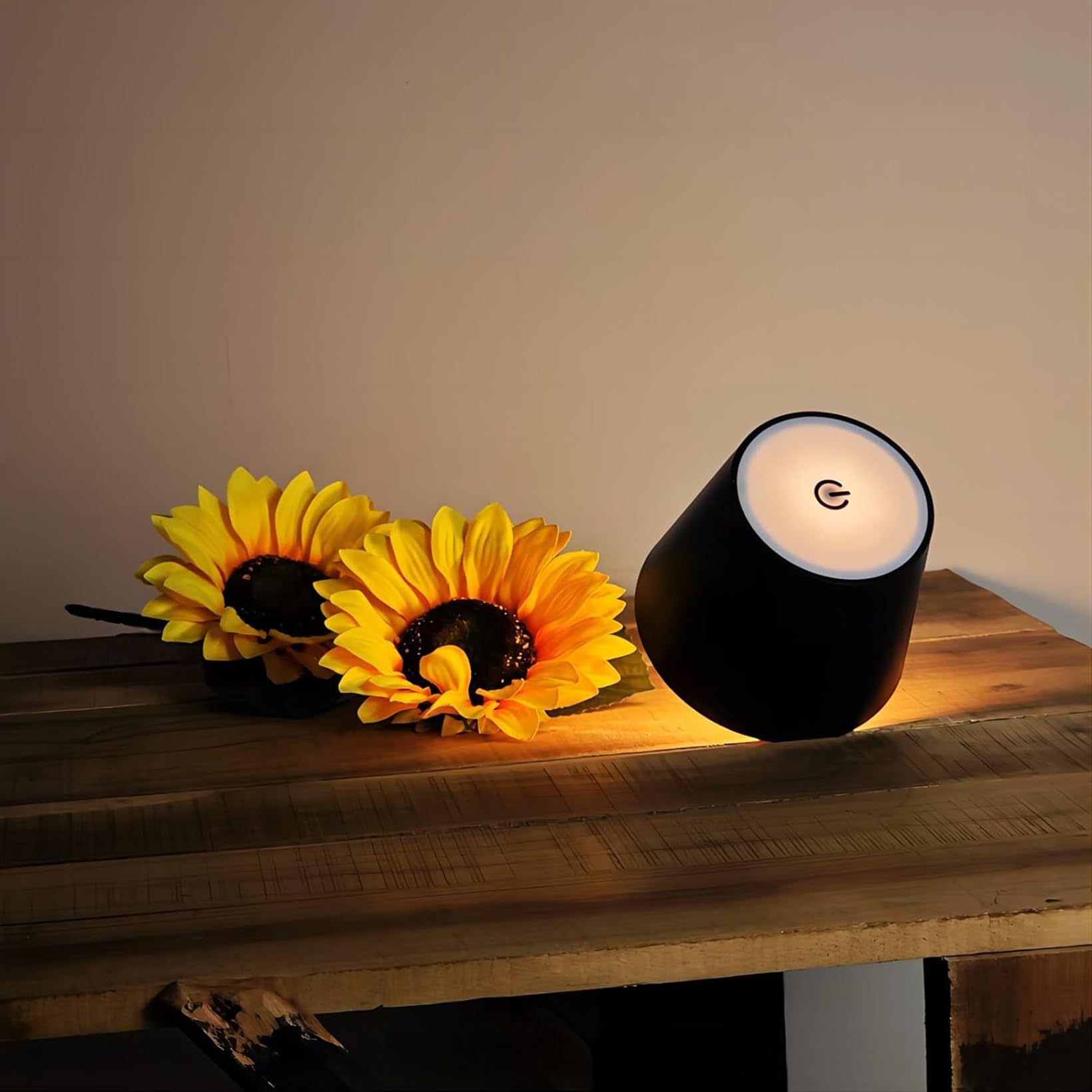 Hopanrel Wireless Bottle Lamp,Rechargeable Led Touch Wine Bottle Lamp, 3 Color Stepless Dimming Desk Lamps,Outdoor Table Lamp For Bedroom,Restaurant