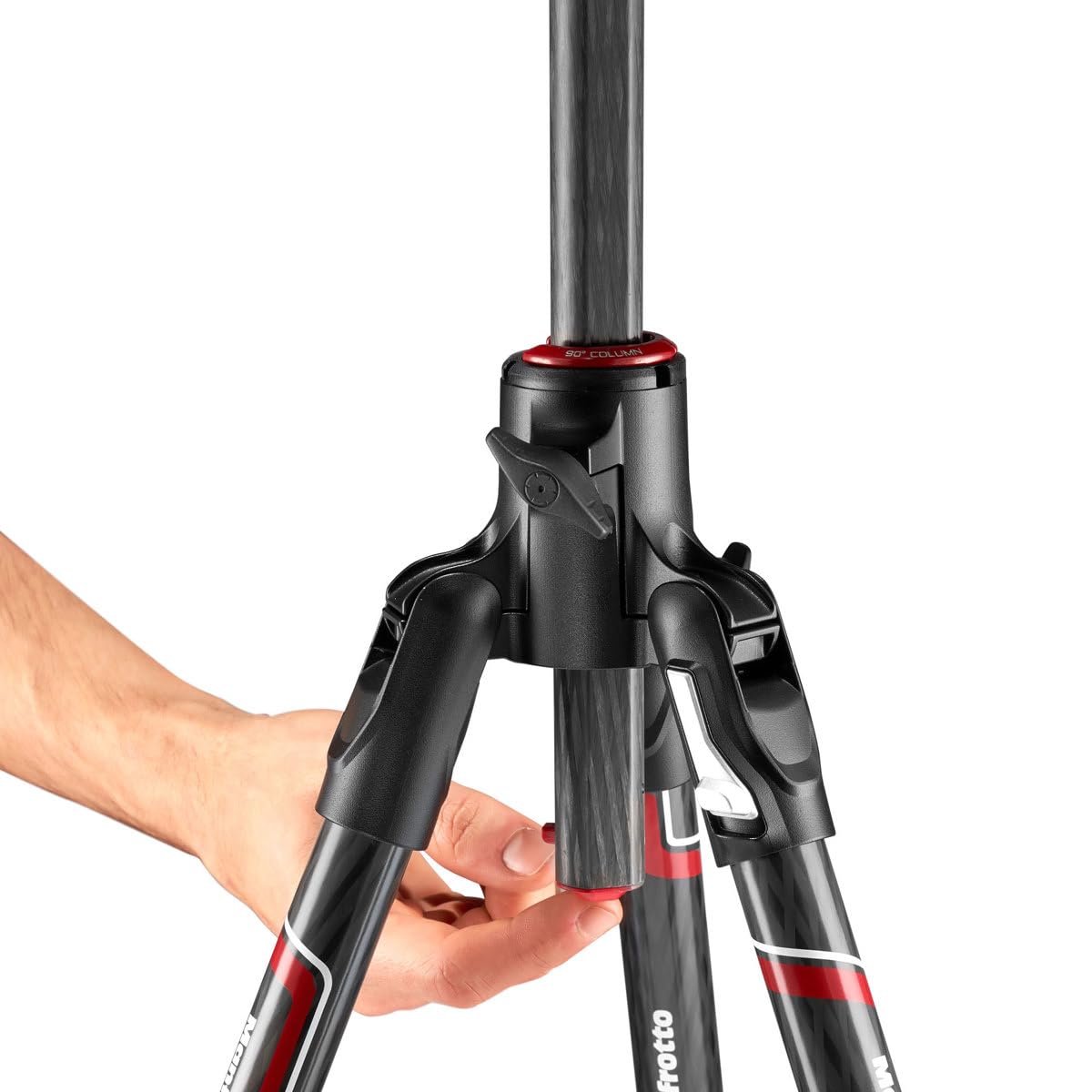 Manfrotto Be Gt Xpro 4-Section Carbon Fiber Travel Tripod With Mh496 Ball Head