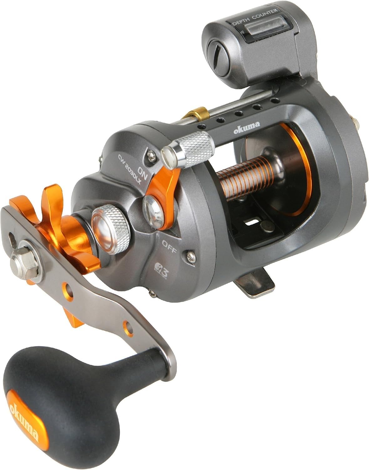 Okuma Cold Water Linecounter Trolling Reel