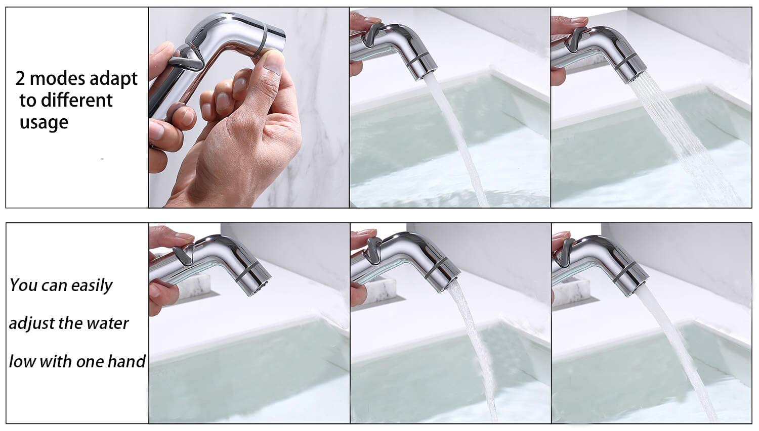 G-Sunny Quick-Connect Sink Faucet Sprayer Kit, Sink Hose Sprayer Accessories, Detachable Metal Adapter With Hand Shower,Hair Washing,Pet Cleaning,For Bathroom/Kitchen (Quick Connect Sprayer)