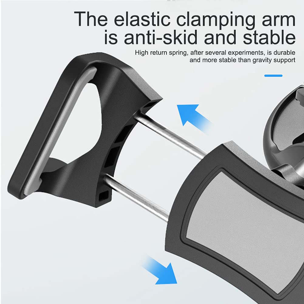 Tookie Car Phone Mount, Universal 360 Rotation Cd Slot Phone Holder, Adjustable Cell Phone Cradle, Compatible With Smartphones 4.7-7.1 Inch