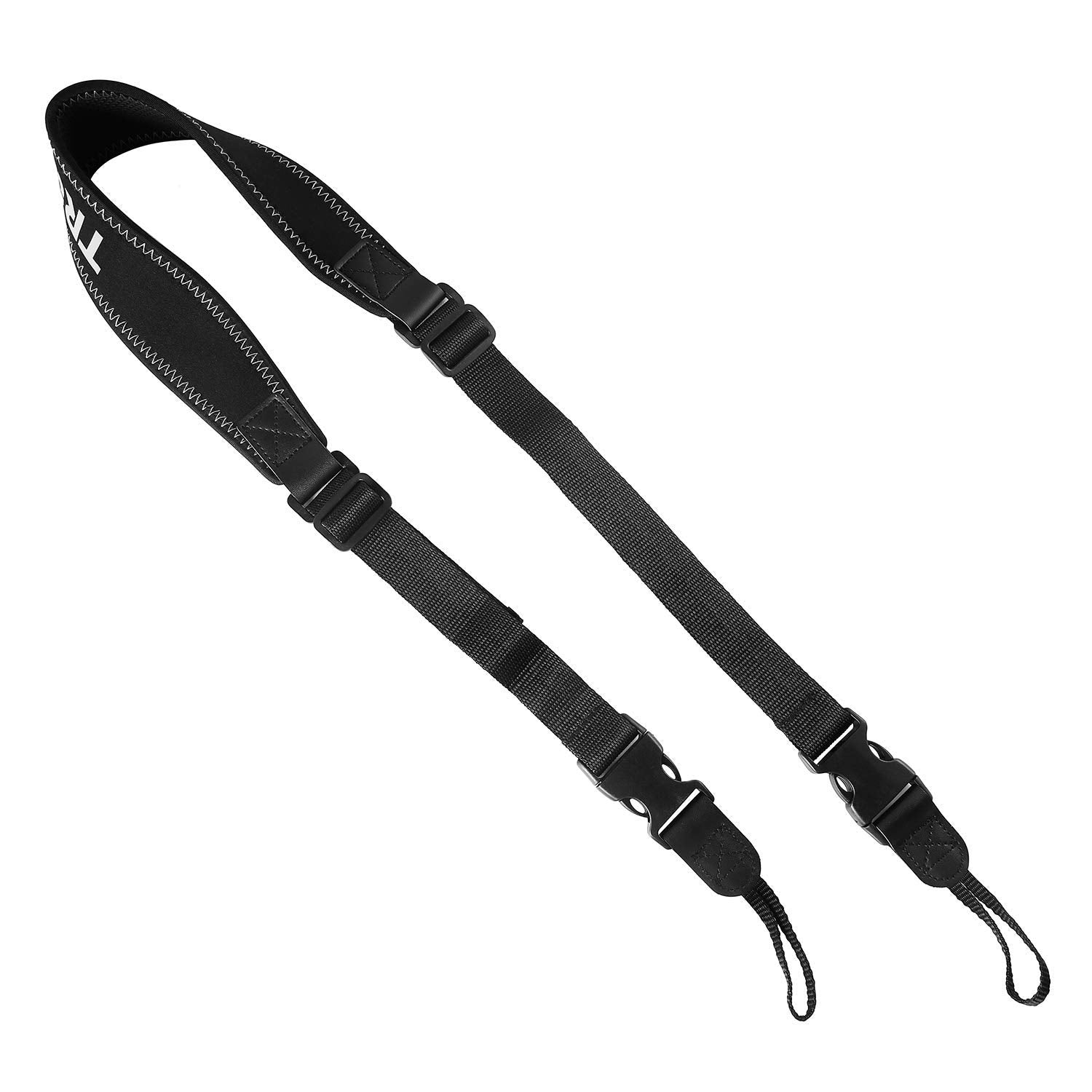Eyeskey Troscas Super Comfort Neoprene Optic Straps Loop Connectors Field Repair Buckle Lightweight Adjustable Length Neck Straps For Binoculars Cameras (Type 3)