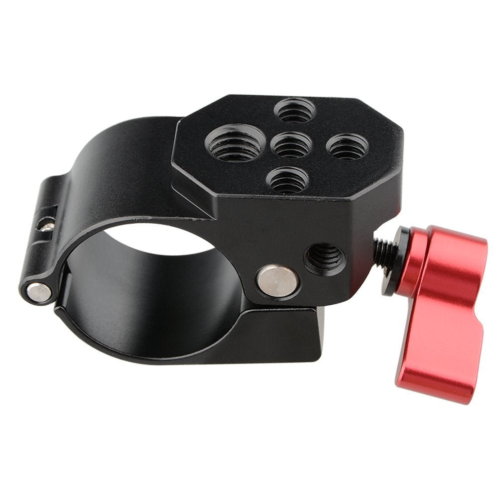 Camvate 30Mm Monitor Mount Rod Clamp For Ronin-M Gimbal Stabilizer (Red) - 1552