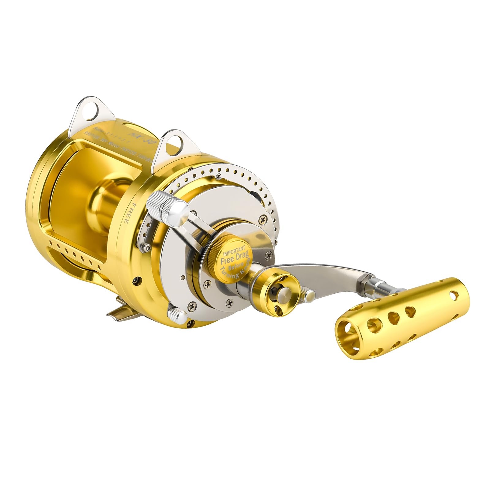 Gomexus Trolling Reel,Conventional Reels Saltwater For Tuna Sailfish Swordfish Deep Sea Fishing Reel