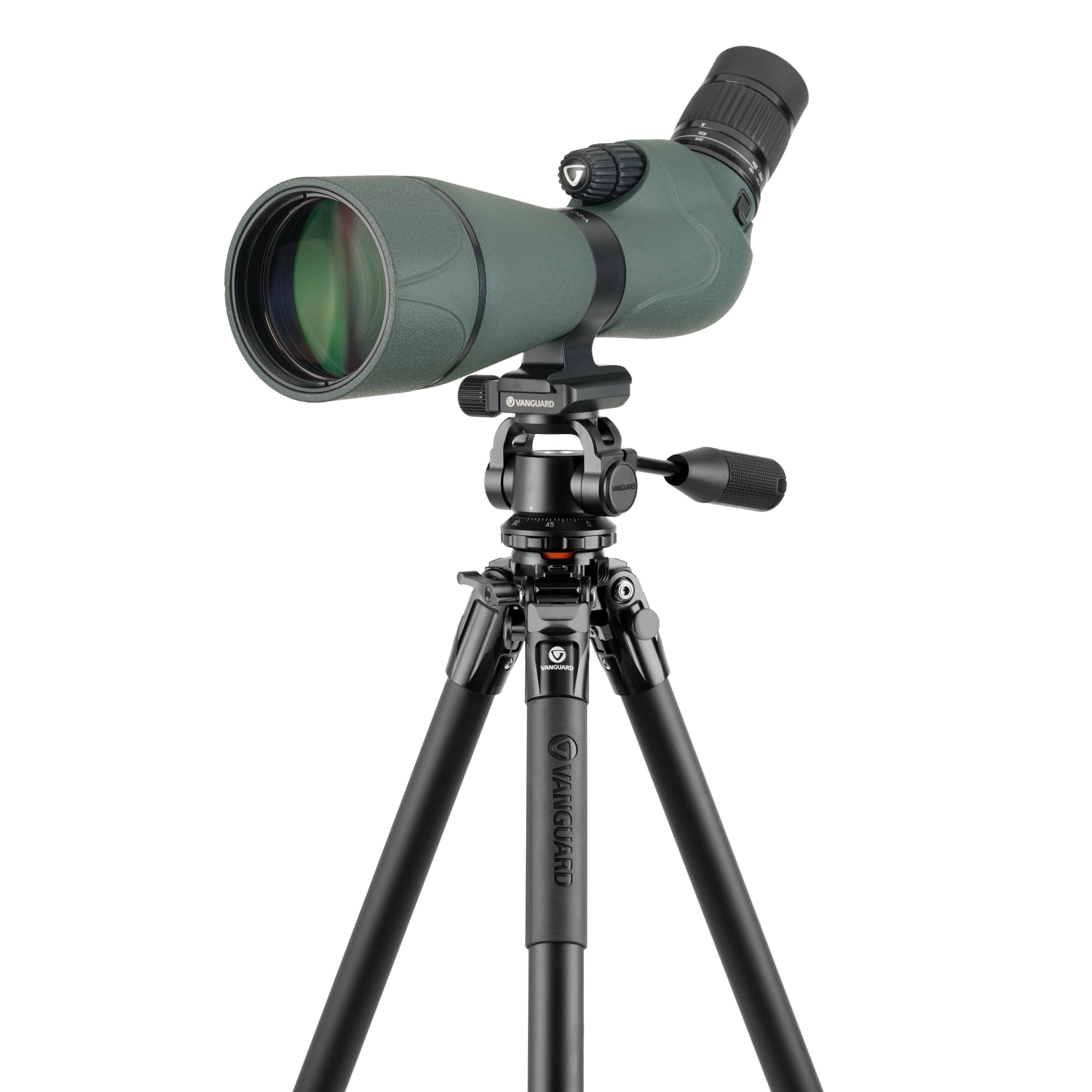 Vanguard Veo 5 264Ao28 Full-Size Aluminum Tripod With Veo Ph-28 2-Way Pan Head