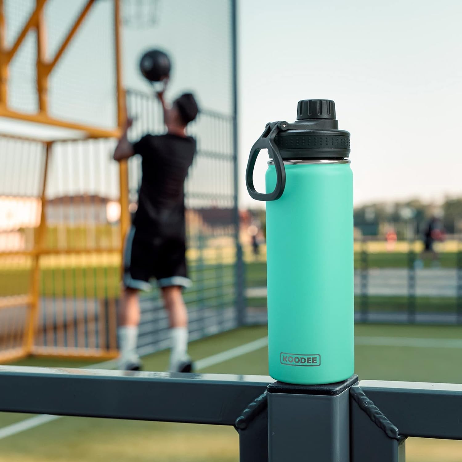 Koodee Water Bottle For School-16 Oz Stainless Steel Triple Wall Vacuum Insulated Water Bottle