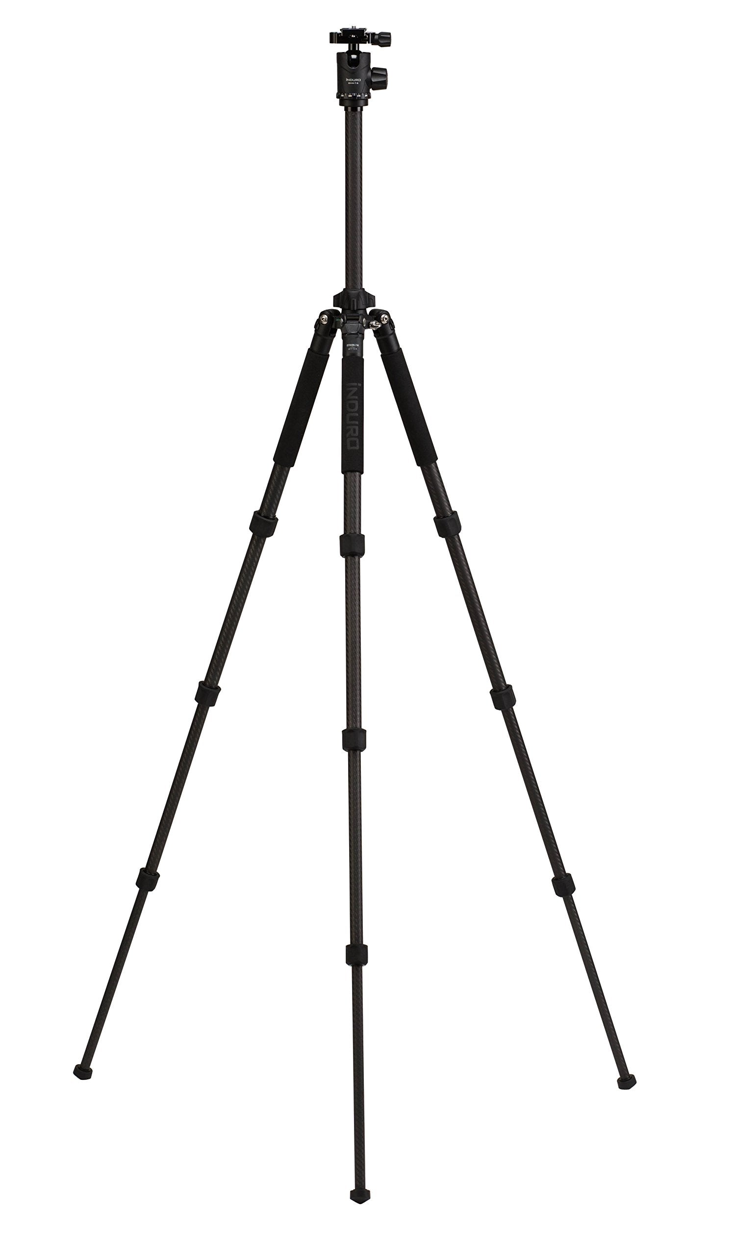 Induro Tripods Gtt104M1 No. 1 Stealth Carbon Fiber Tripod Kits, 4 Sections (Black)