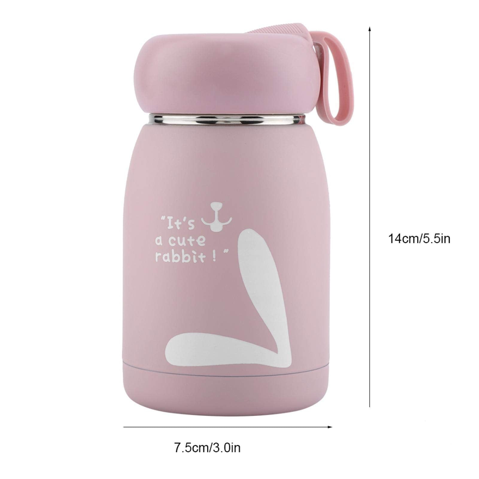 Vacuum Cup Insulated Coffee Bottle, 320Ml Mini Vacuum Mug Cute Thermos, Stainless Steel