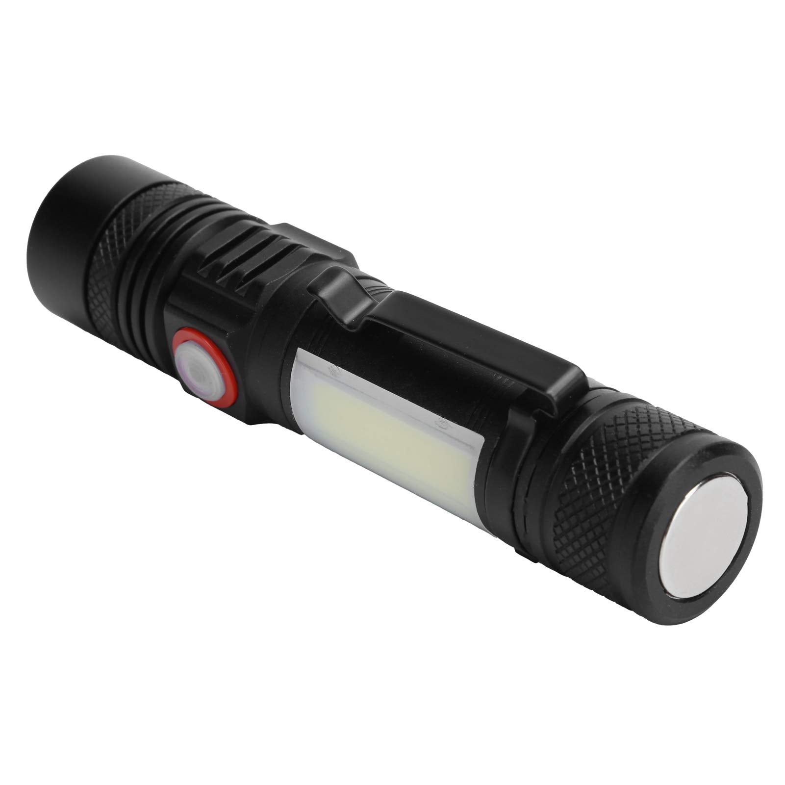 Aunmas Adjustable And Portable Cob Led Flashlight With Magnet For Outdoor And Daily Use