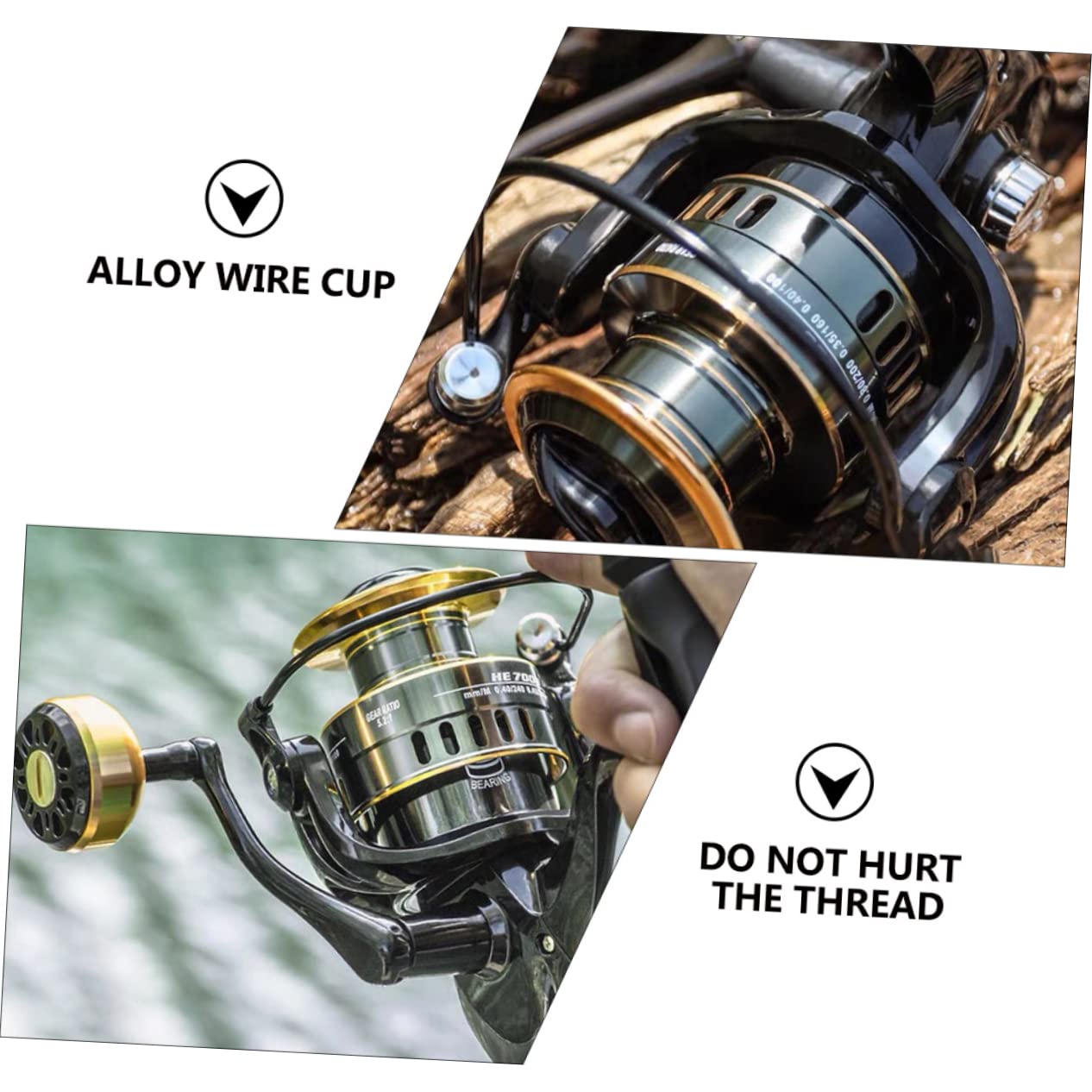 Brightfufu 1Pc Full Fishing Reel Lightweight Alloy Spool Portable Sea Fishing Gear For Long Distance Casting Smooth Performance For Freshwater And Saltwater Fishing