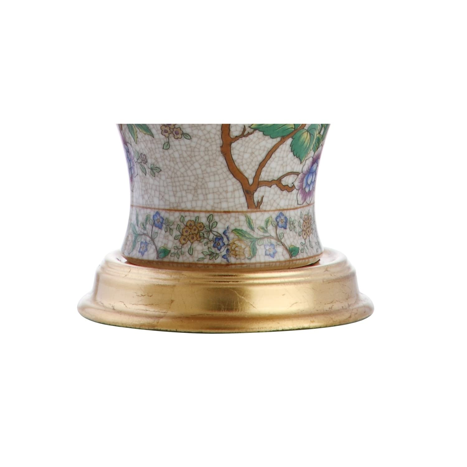 Jonathan Y Jyl3009A Grace 24" Floral Led Table Lamp Classic Cottage Bedside Desk Nightstand Lamp For Bedroom Living Room Office College Bookcase Led Bulb Included, Multicolor