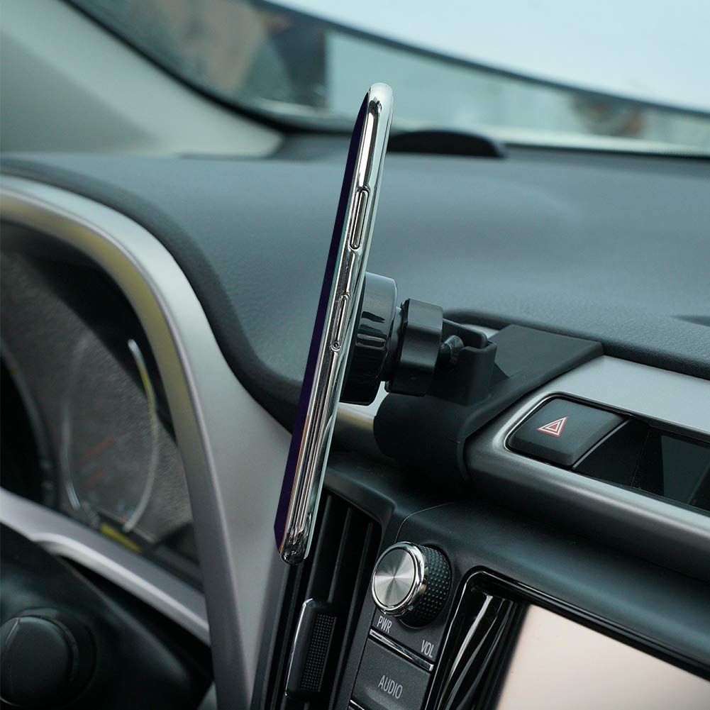 Zchan Car Phone Holder Fit For Toyota Rav4,Air Vent Phone Mount Fit For Rav4 2013-2018,Custom Fit Magnetic Phone Holder Compatible For All Phones
