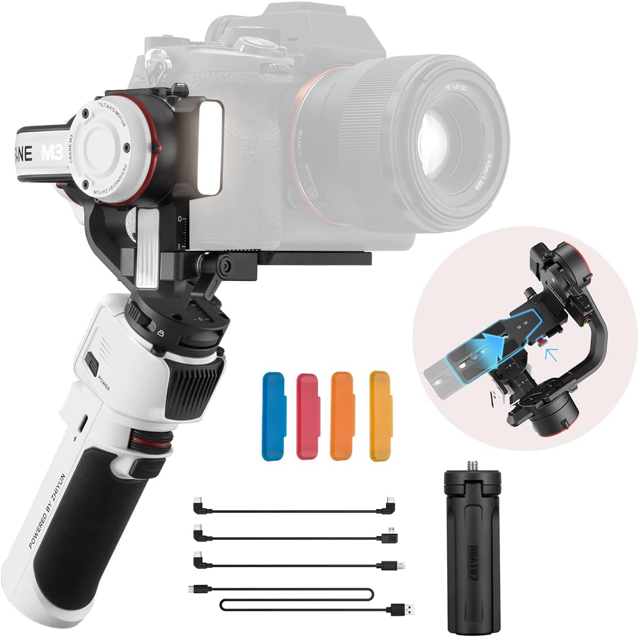Zhiyun Crane M3 Combo 3-Axis Handheld Gimbal Stabilizer