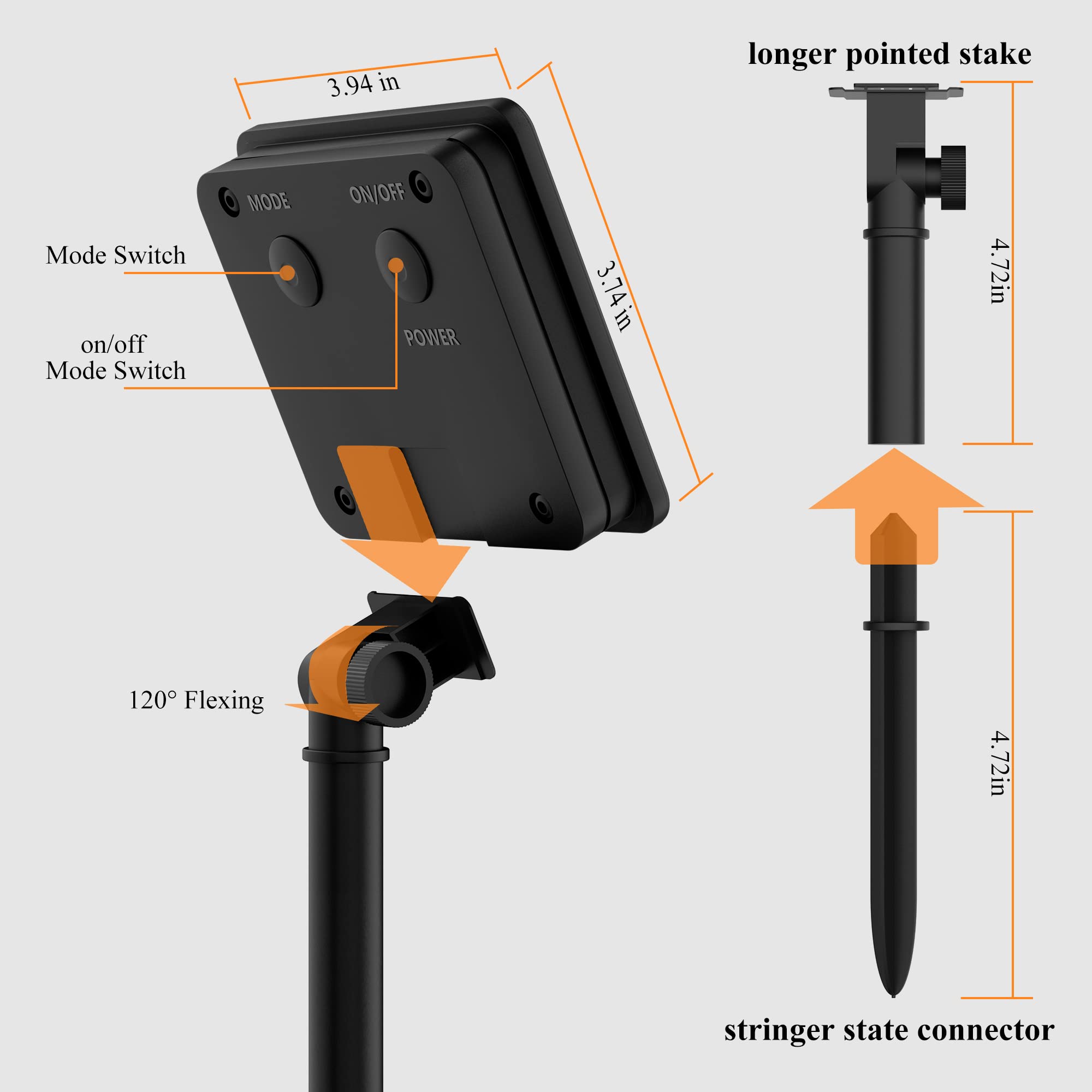 Selarlyt 2 Pack Solar String Lights For Outside, 72Ft 200 Led Solar Christmas Lights Outdoor With 8 Lighting Modes, Ip65 Waterproof Solar String Lights Outdoor For Garden Party Tree Decor,Warm White