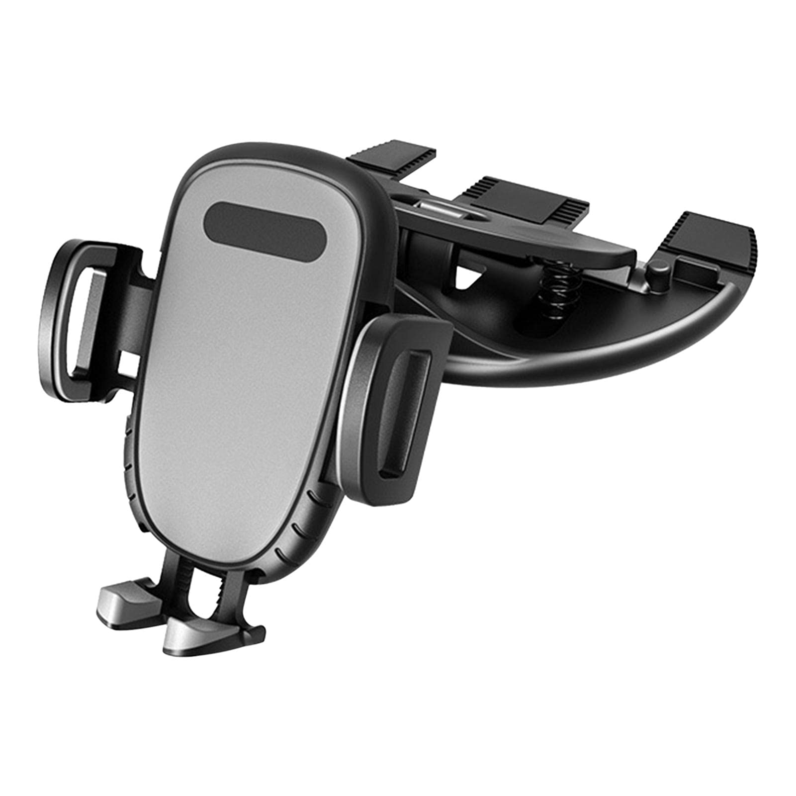 Tookie Car Phone Mount, Universal 360 Rotation Cd Slot Phone Holder, Adjustable Cell Phone Cradle, Compatible With Smartphones 4.7-7.1 Inch