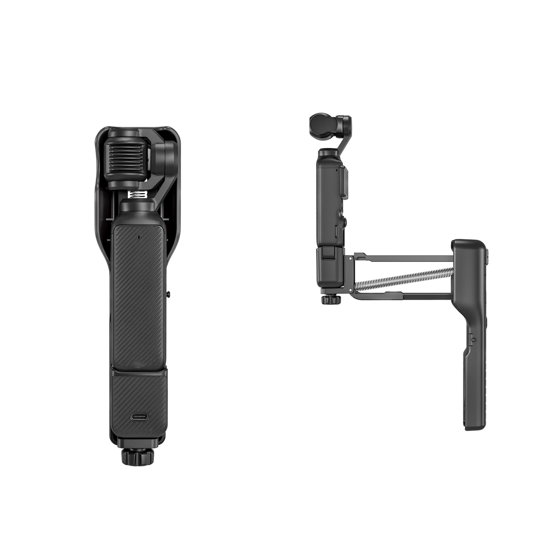 Zlit Portable Z Axis Anti-Shake Shock Absorber Handle Holder Bracket For Dji Osmo Pocket 3 Handheld Stabilizer (Black)