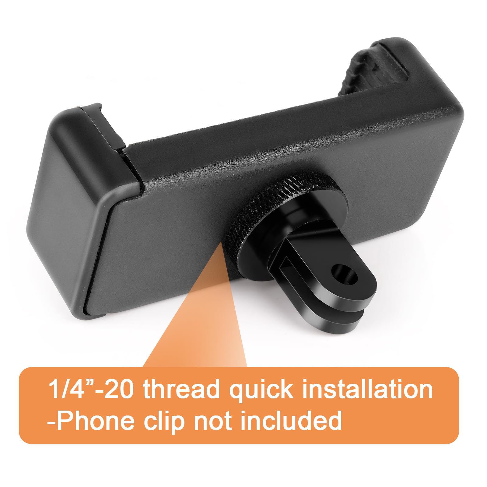 Anwenk Tripod Mount Adapter For Gopro, Camera 1/4”-20 Tripod Mount For Insta 360/Gopro Hero/Sony Xiaomi Yi Sjcam Action Cameras And Other Standard 1/4 Accessories