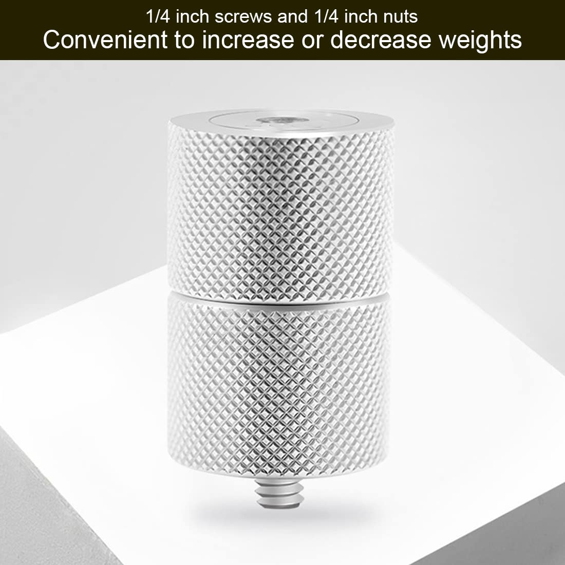 Angelreally Dslr Camera Removable Counterweight Balancing Moment For Dji Ronin S And For Zhiyun Gimbal Stabilizer (Counterweight 200G)