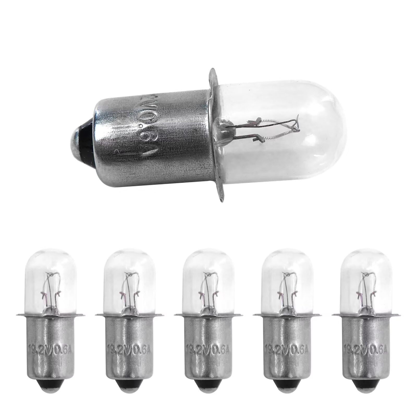 Acupress Superior 19.2 Volt Flashlight/Worklight Replacement Xenon Bulbs 19V For Craftsman 19.2 Flashlight -6 Pack