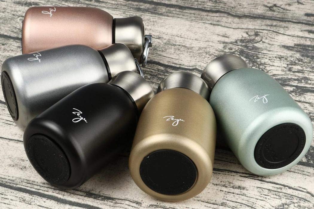 Gets Mini 9 Oz Stainless Steel Water Bottle, 280Ml Vacuum Insulated Water Bottle Leak Proof Sport