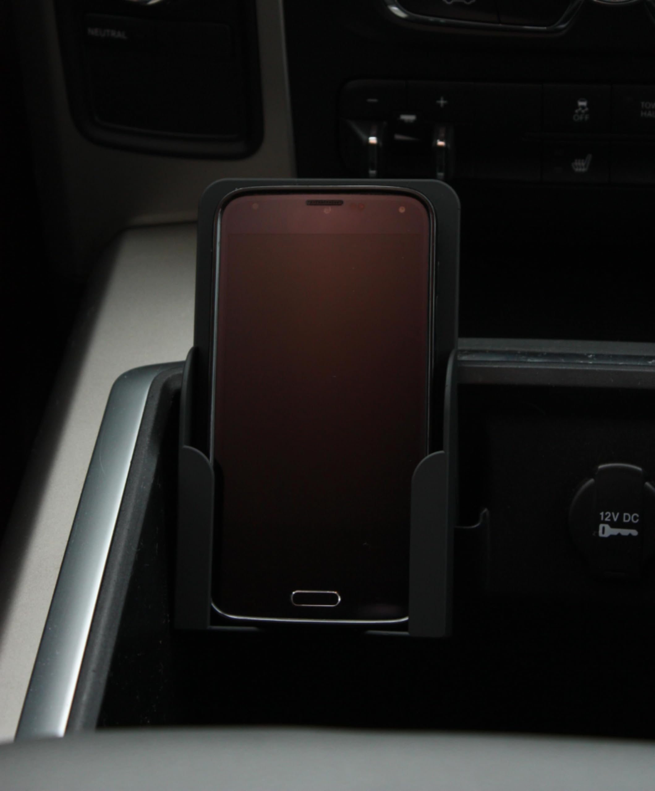Wadestar Rpc Phone Holder Converts The Business Card Holder Into A Cell Phone Holder In Select 2009-15 Dodge Ram Trucks - Small