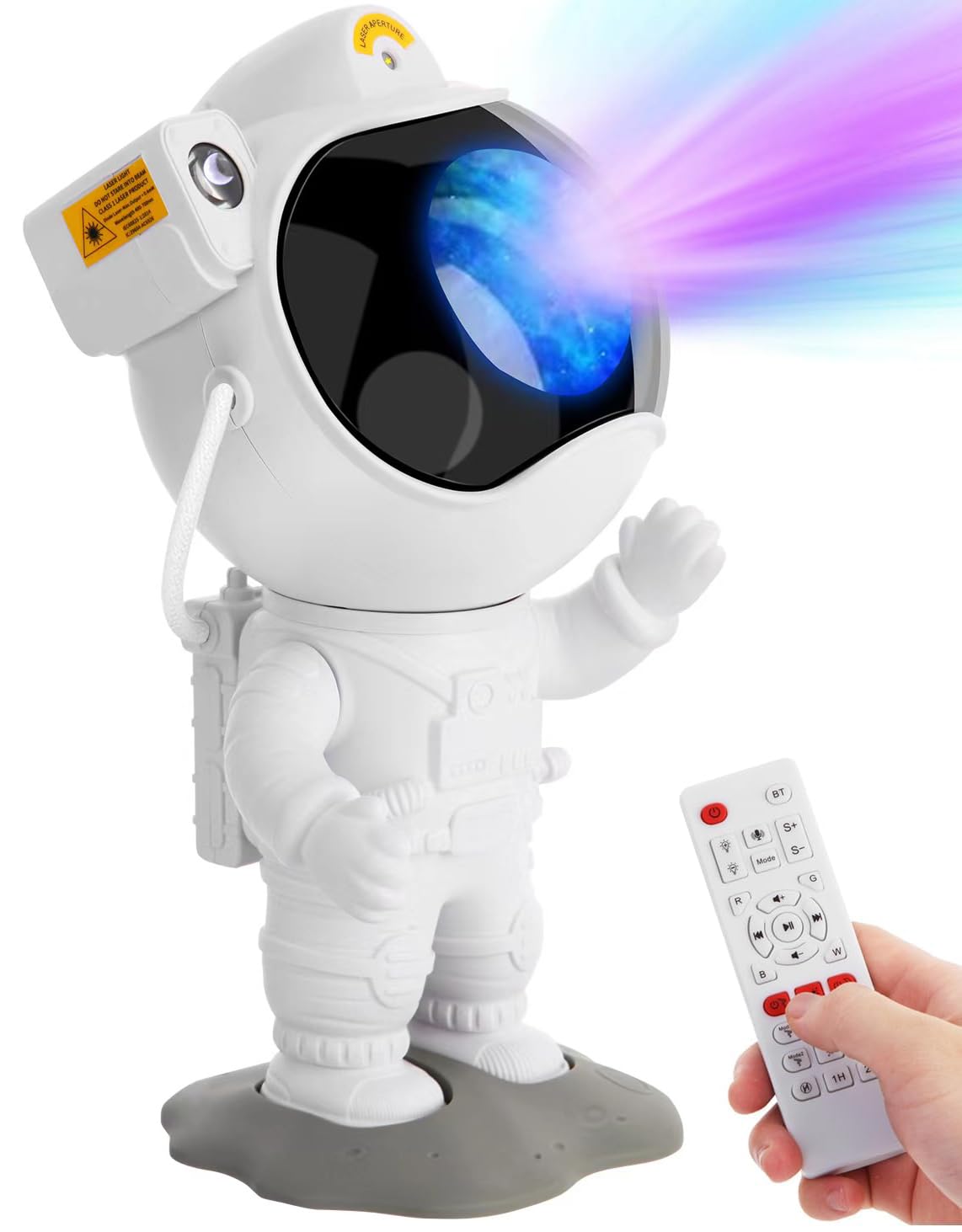 Fukojey Astronaut Light Projector - Astronaut Starry Nebula Ceiling Led Lamp With Timer And Remote, For Kids Adults For Bedroom, Christmas, Birthdays, Valentine'S Day Etc.