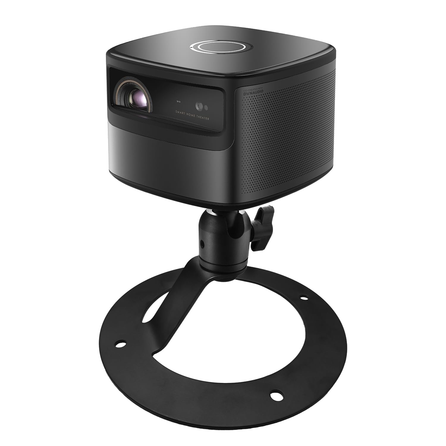 Tonalee Projector Stand Table Tripod: Ballhead Angle 360 Degree Adjustable With 1/4" Screw For Most Projectors Webcams