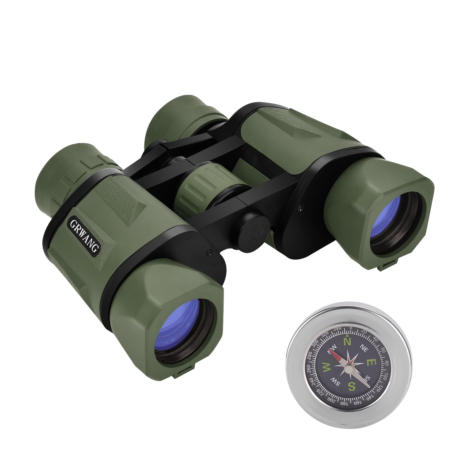 Grwang 10X40 Professional Hd Binoculars For Adults &Kids,Shock Proof Binocular With Bak4 Fmc Lens, Large View & Waterproof Binoculars Perfect For Bird Watching, Sports,Hunting,