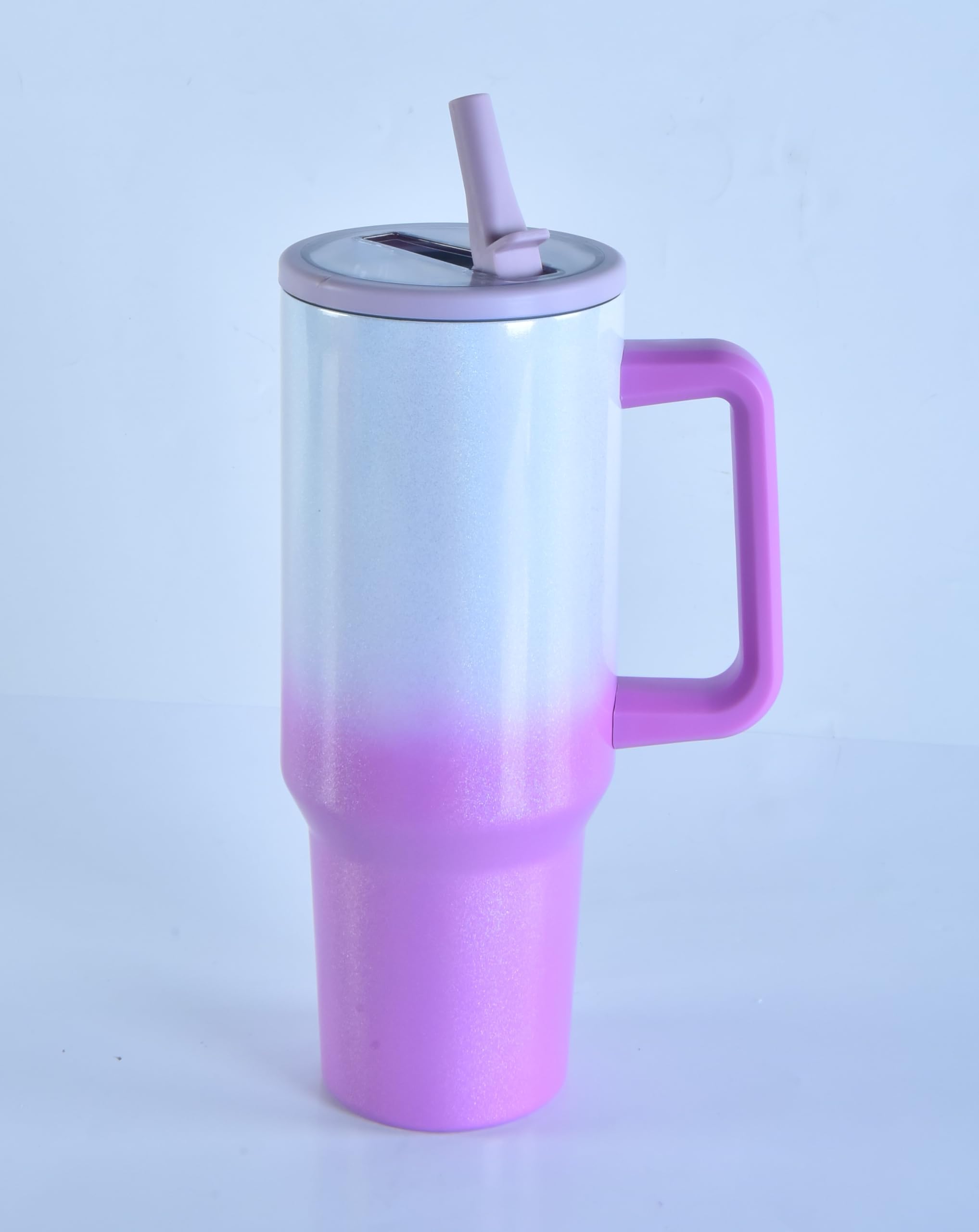 Insulated Reusable Stainless Steel Water Bottle With Straw, Coffee Mug With Lid