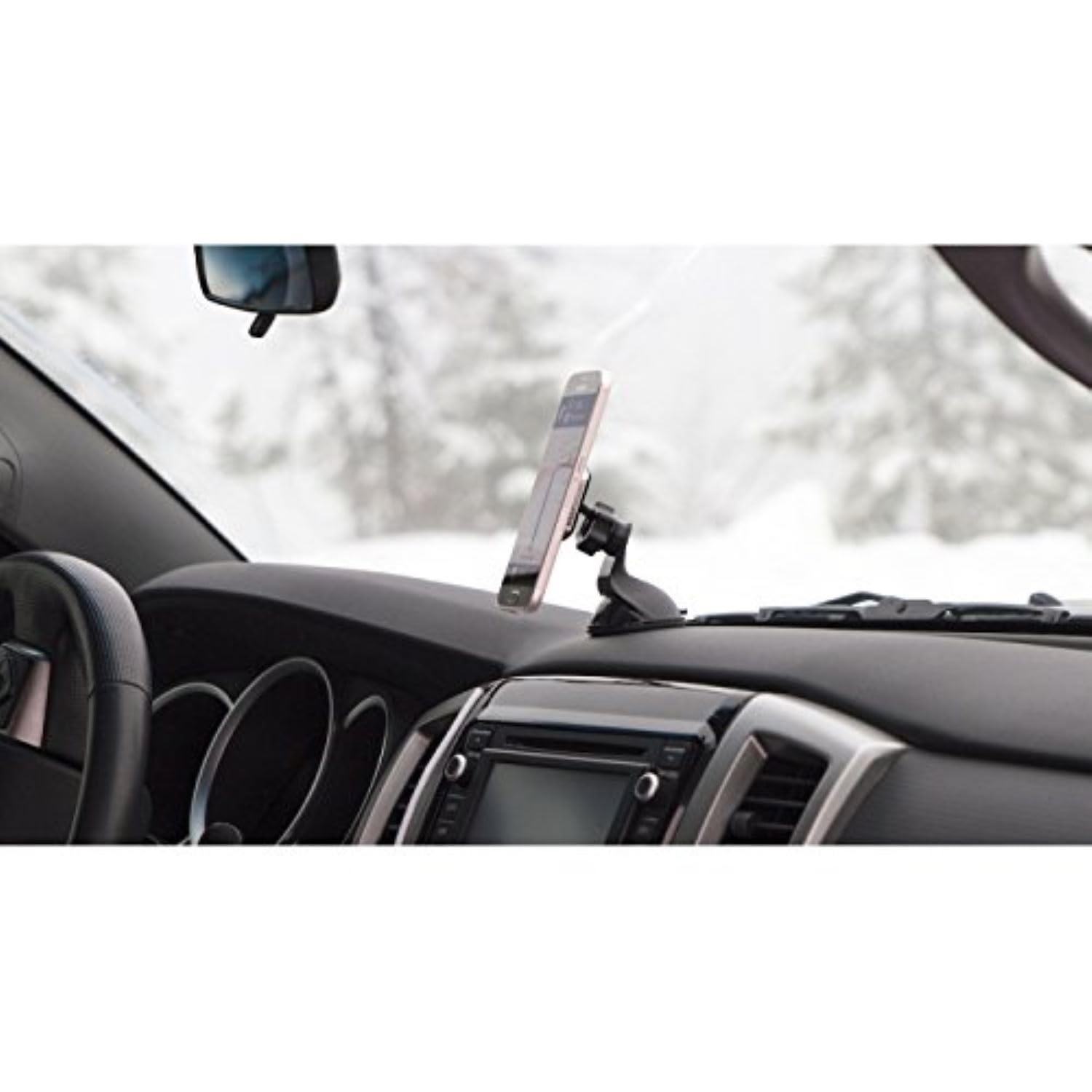 Scosche Mpkrgi Magicmount Pro Trim Rings And Replacement Plates For Mount Holders, Rose Gold