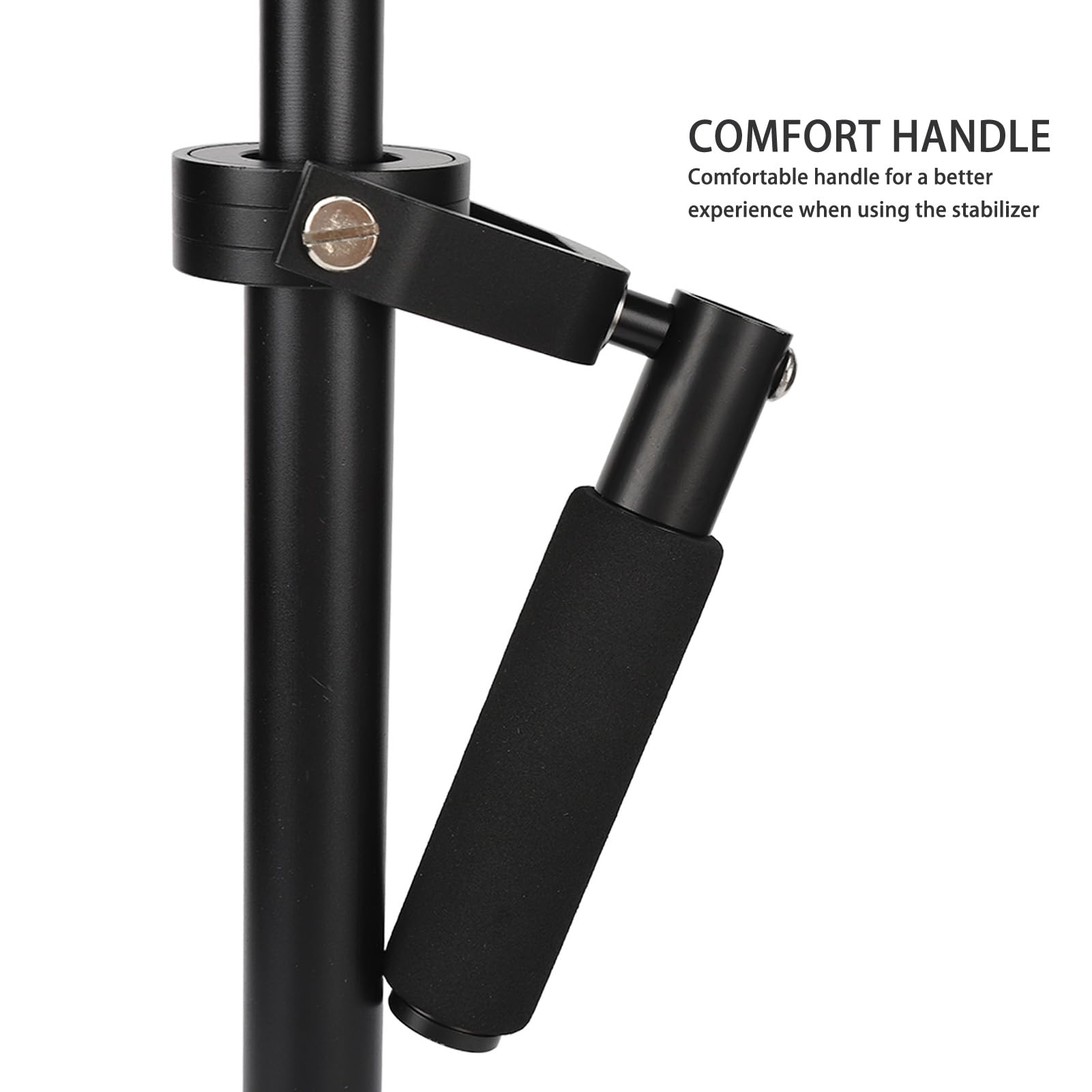 Yayintrading Professional Camera Stabilizer, 3 Axis Handheld, 360° Rotation, Quick Balancing, Cnc Aluminum, Telescopic Expandable For Video Slr Cameras, Load Capacity 3.5Kg/8Lbs